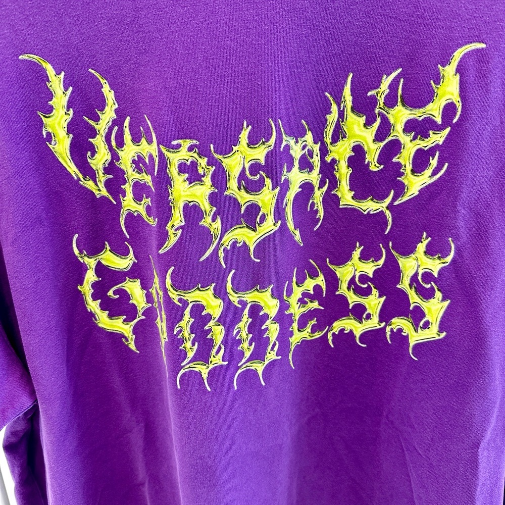 Versace Goddess Logo T Shirt - Picture 3 of 7